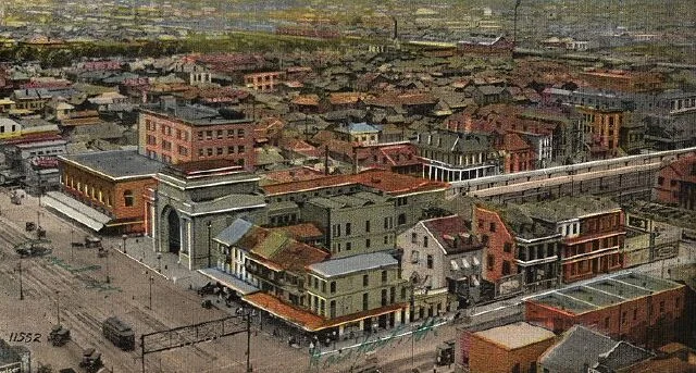 Postcard of Storyville http://beyondbourbonst.com/red-light-district/