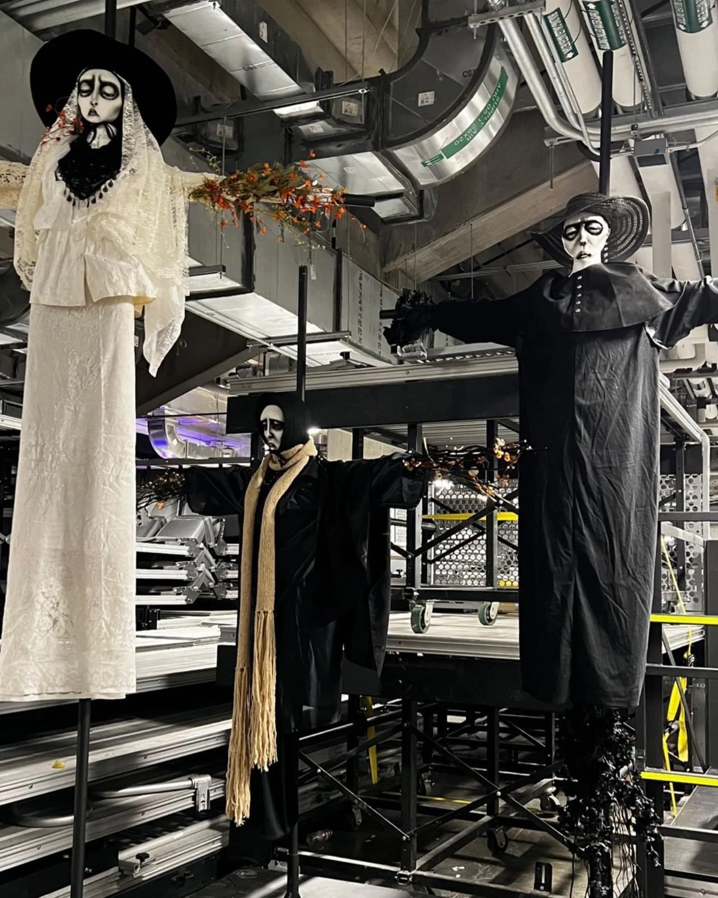  Scarecrows for Spirits on Fire. Photo and creation by Linda Strawberry and Laney Chantal 