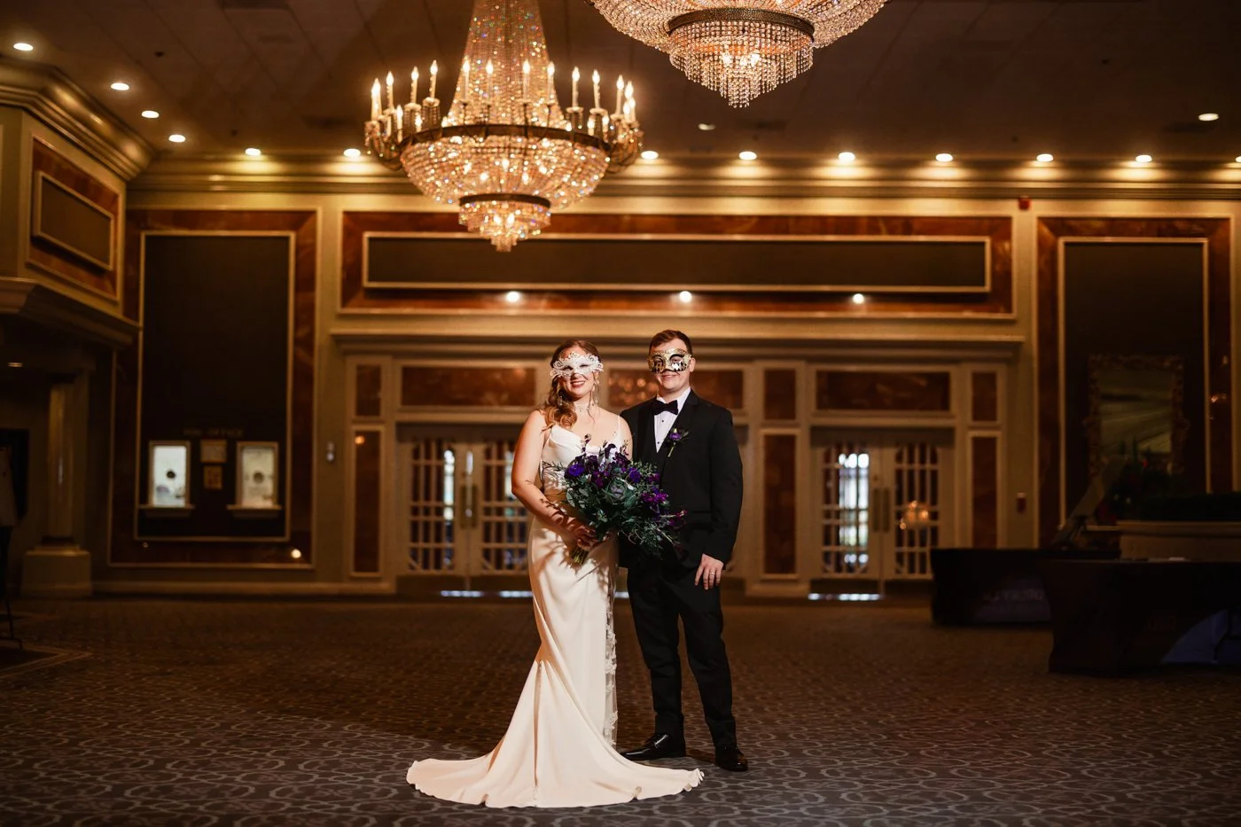 Laura + Tom | 11.01.2025

Check out this masquerade wedding! Laura and Tom had such a fun wedding filled with so much love and laughter.

Venue: @drurylaneevents 
Planner: @dvsevents 
Entertainment: @yazzevents 
Floral: @shamrockgardenflorist 

#wedd
