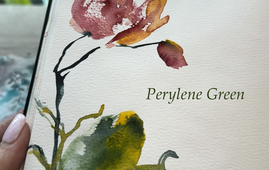 Perylene Green | A Complex Earth Tone Watercolour story 