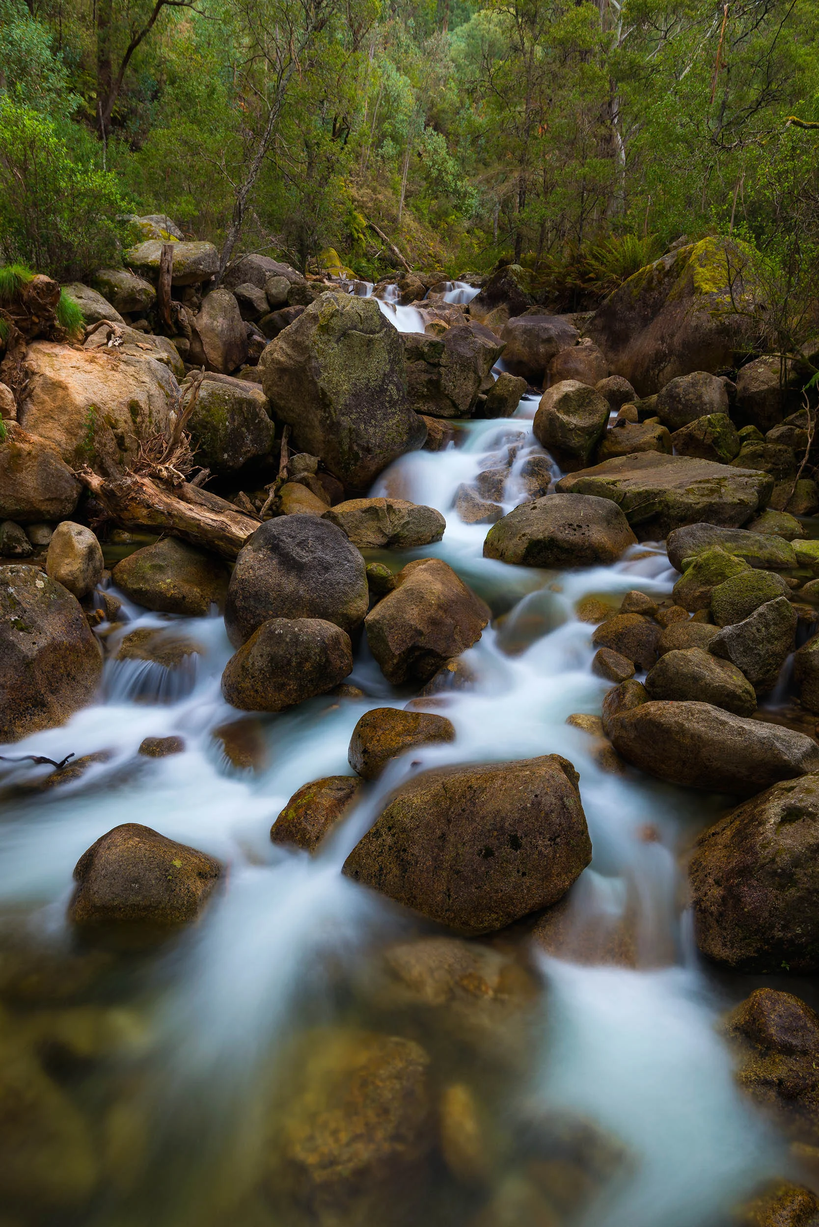 Cascading Blue - Mount Buffalo National Park, Victoria