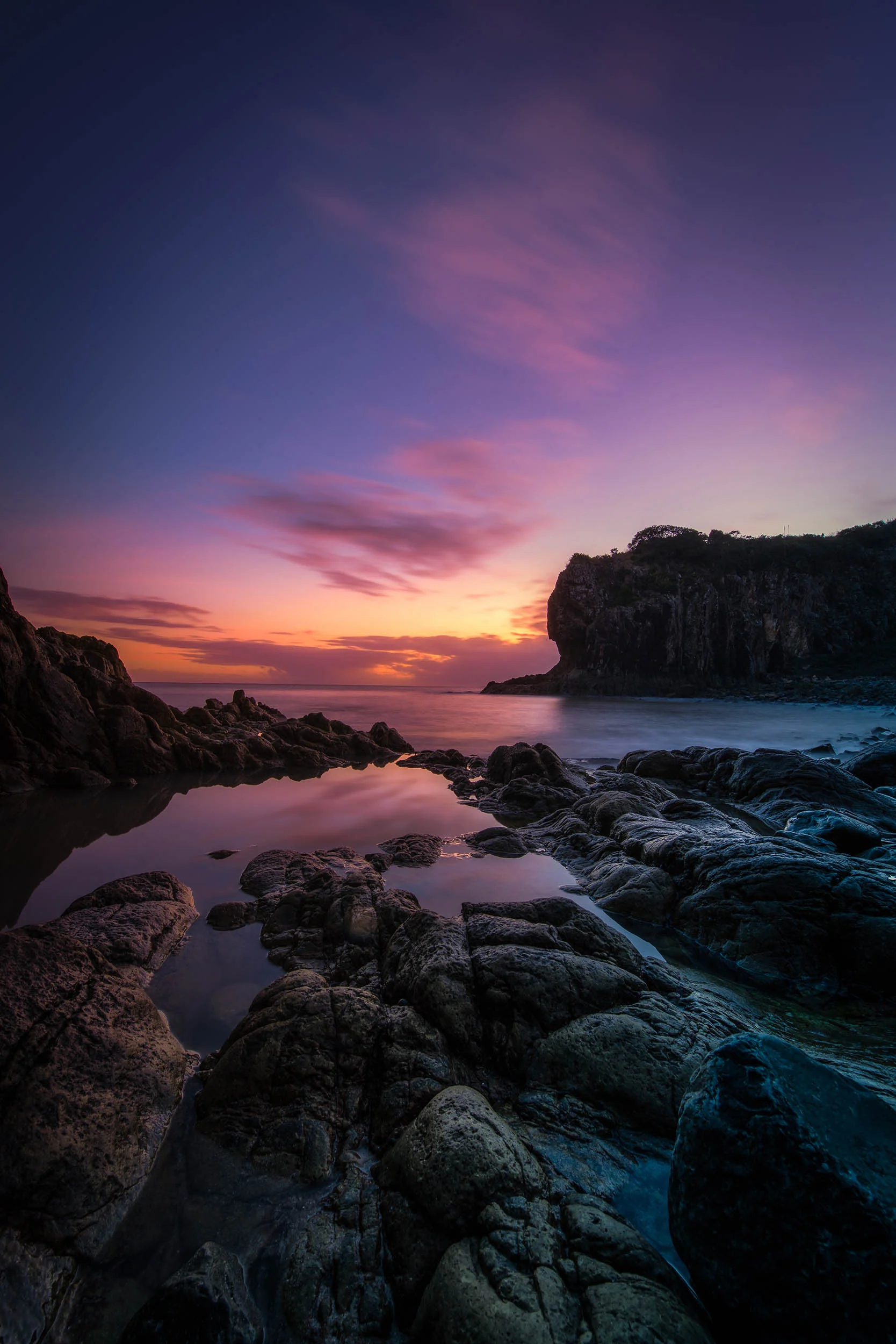 Dawn Rising - Pebble Beach, Rosslyn Bay - Yeppoon, Queensland