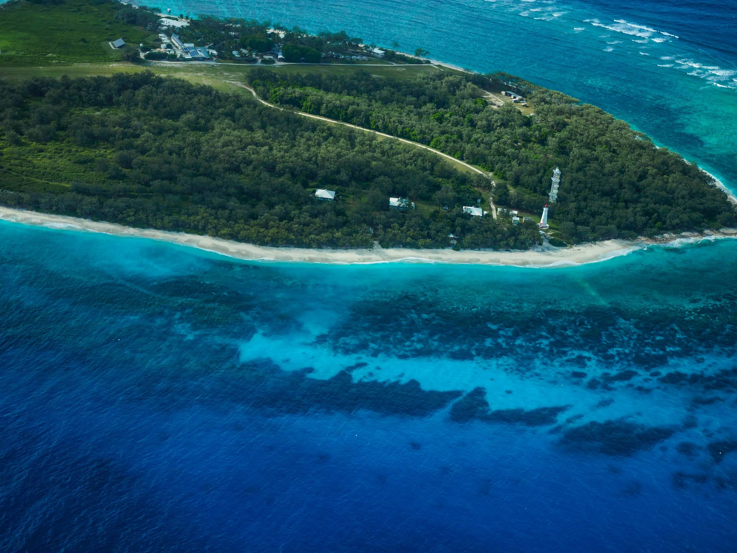 Aerial, Lady Elliot Island - Queensland