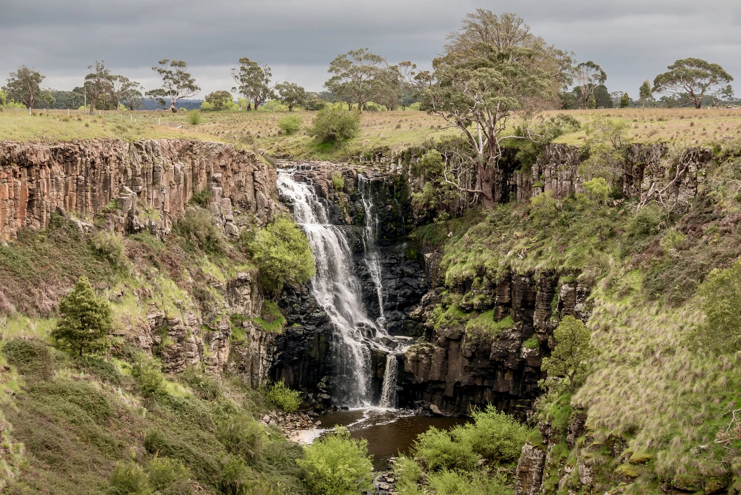 Lal Lal Falls, Victoria. An odd image for this story? Not really...I find that in nature there are vagina and penis symbolisms everywhere. And it's easy to see what this lovely waterfall resembles. Of course, I don't have a picture of Angela White's vagina, but I have seen it in all it's glory.....and I think this is a nice tribute!