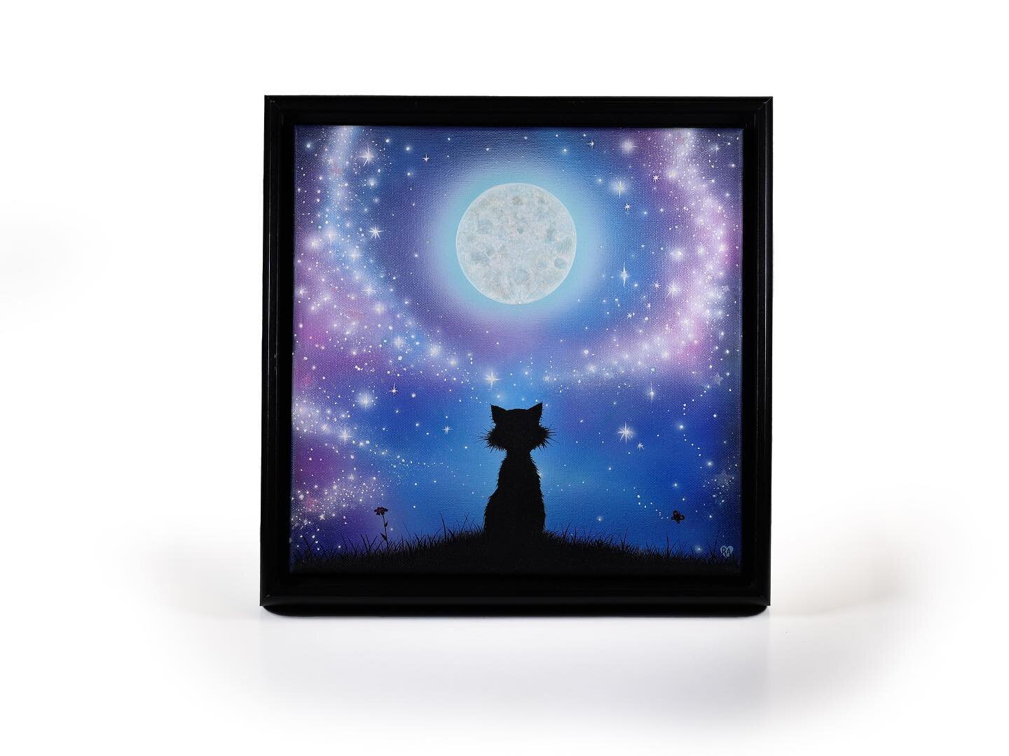 &ldquo;Angel Cat&rdquo; 🎨🖌️

Available meow at my Etsy Shop: MakeArtShine.etsy.com 

#angelcat #acrylicpainting #makeartshine #artbyrondaalflen #moonchildart #fullmoon #cat #mooncat #lunacat #luna #universecat #galaxycat #spacecat #catheaven #catwi