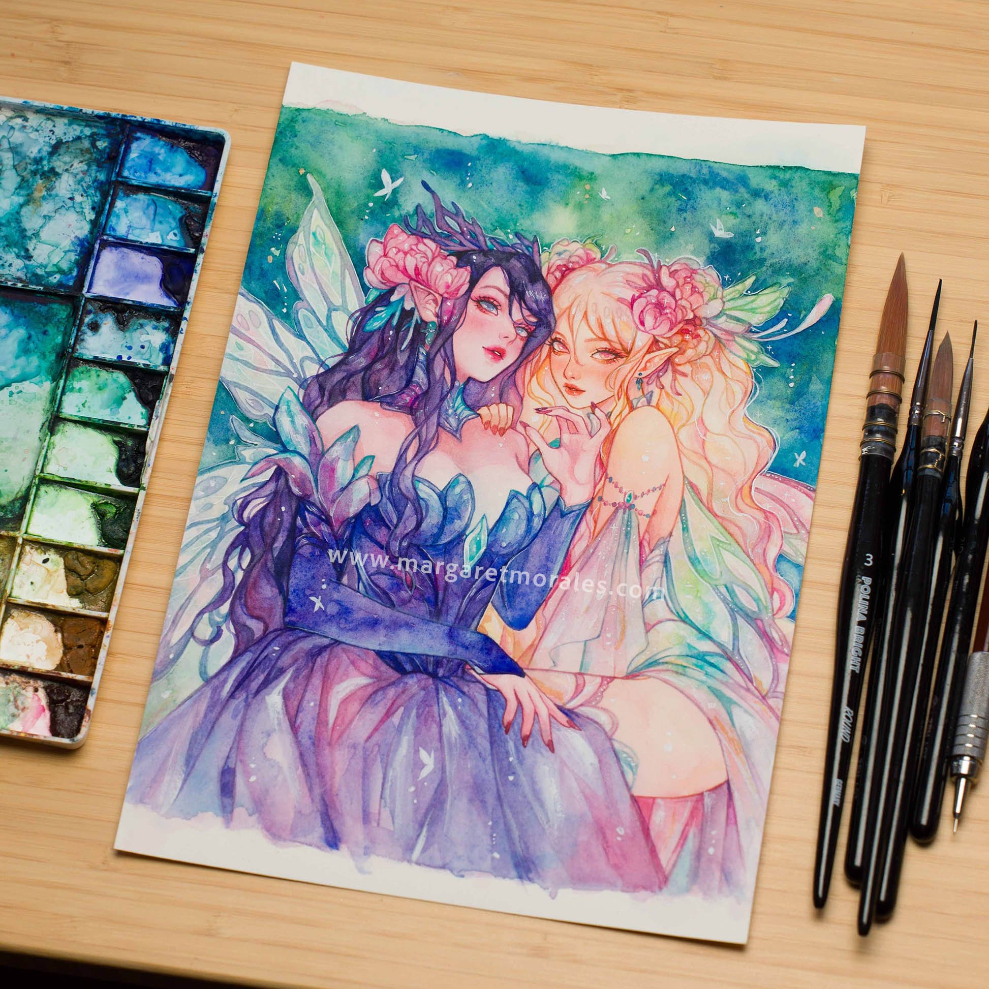 The Dance of Sundered Courts - Original Art