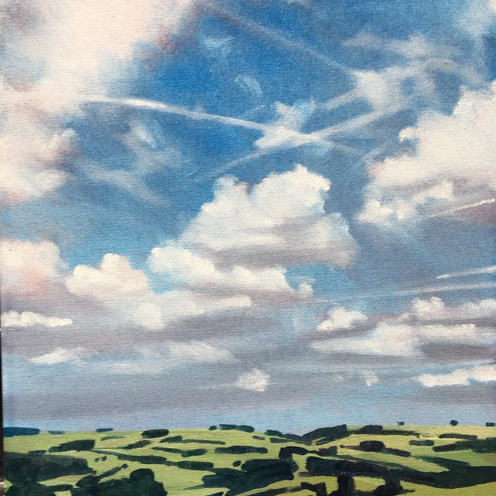 Cloud formation over the Ecclesbourne Valley, Derbyshire