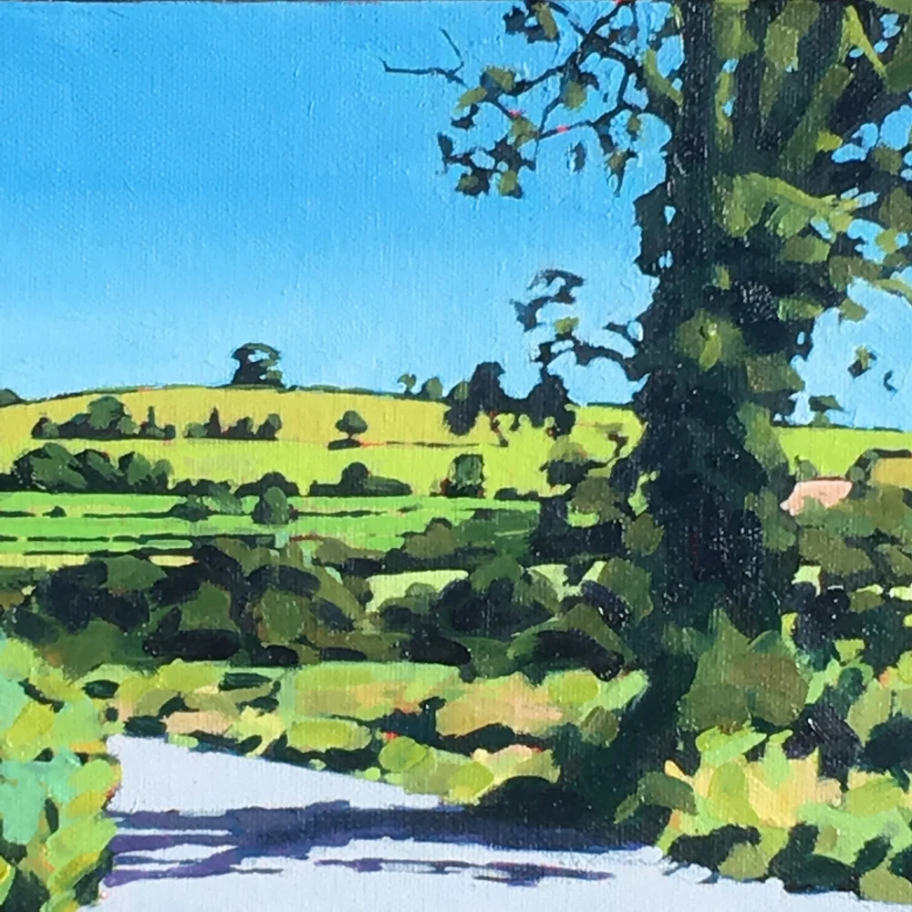 View towards Alport Heights from Kirk Ireton, Derbyshire