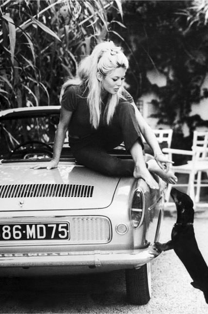 Motoring With Brigitte Bardot | Fashion Prints