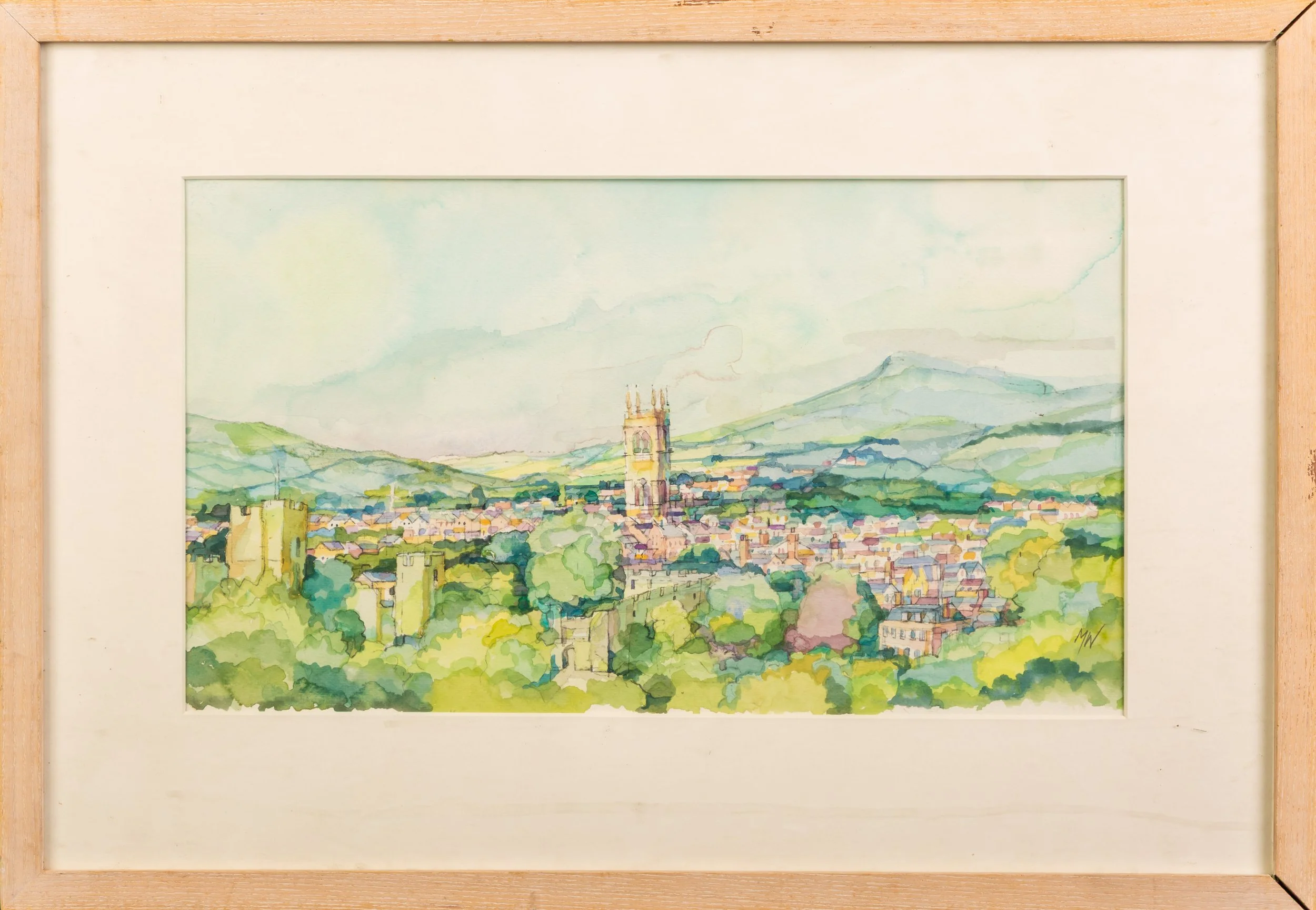 1.'The Cathedral in The Marches' Ludlow 44x62.jpg