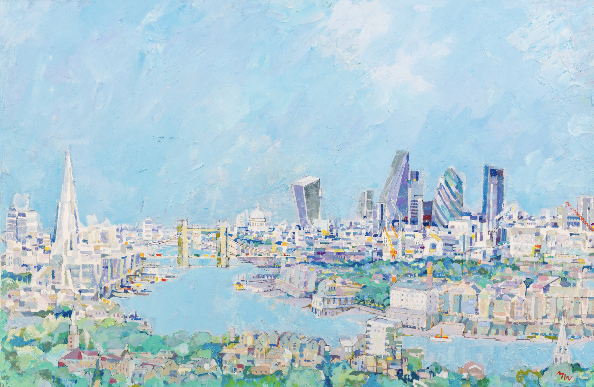 'Tower Bridge and Beyond...' by Michael Warren