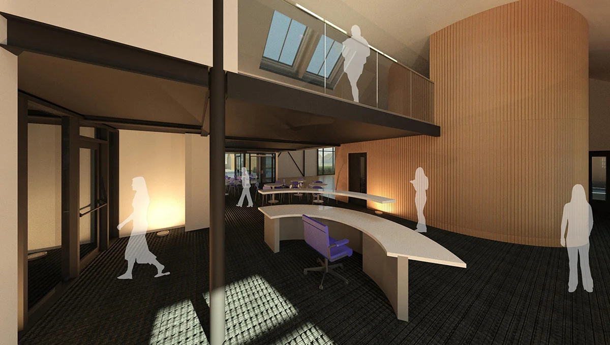Friock Hub reception