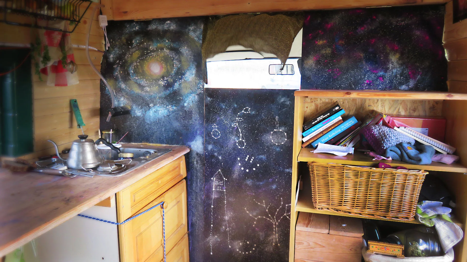 Galaxy Van Mural