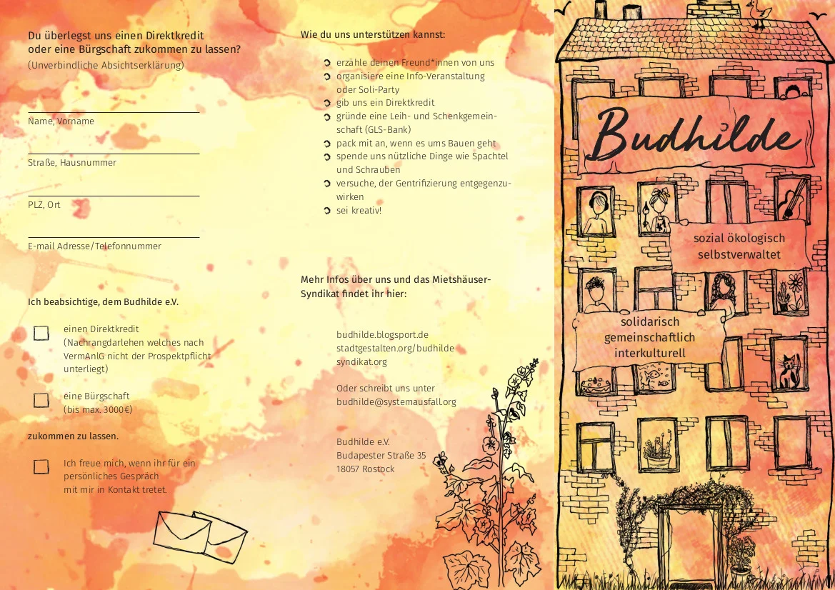 Budhilde Leaflet