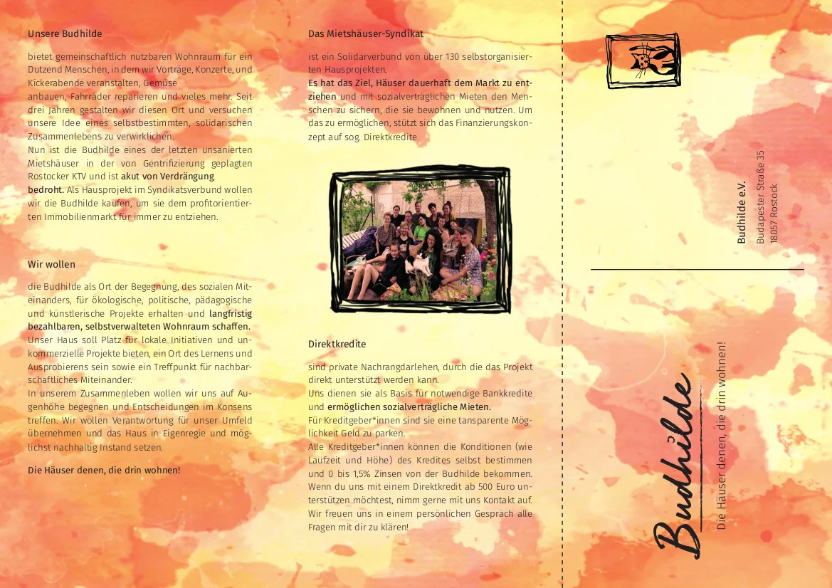 Budhilde Leaflet