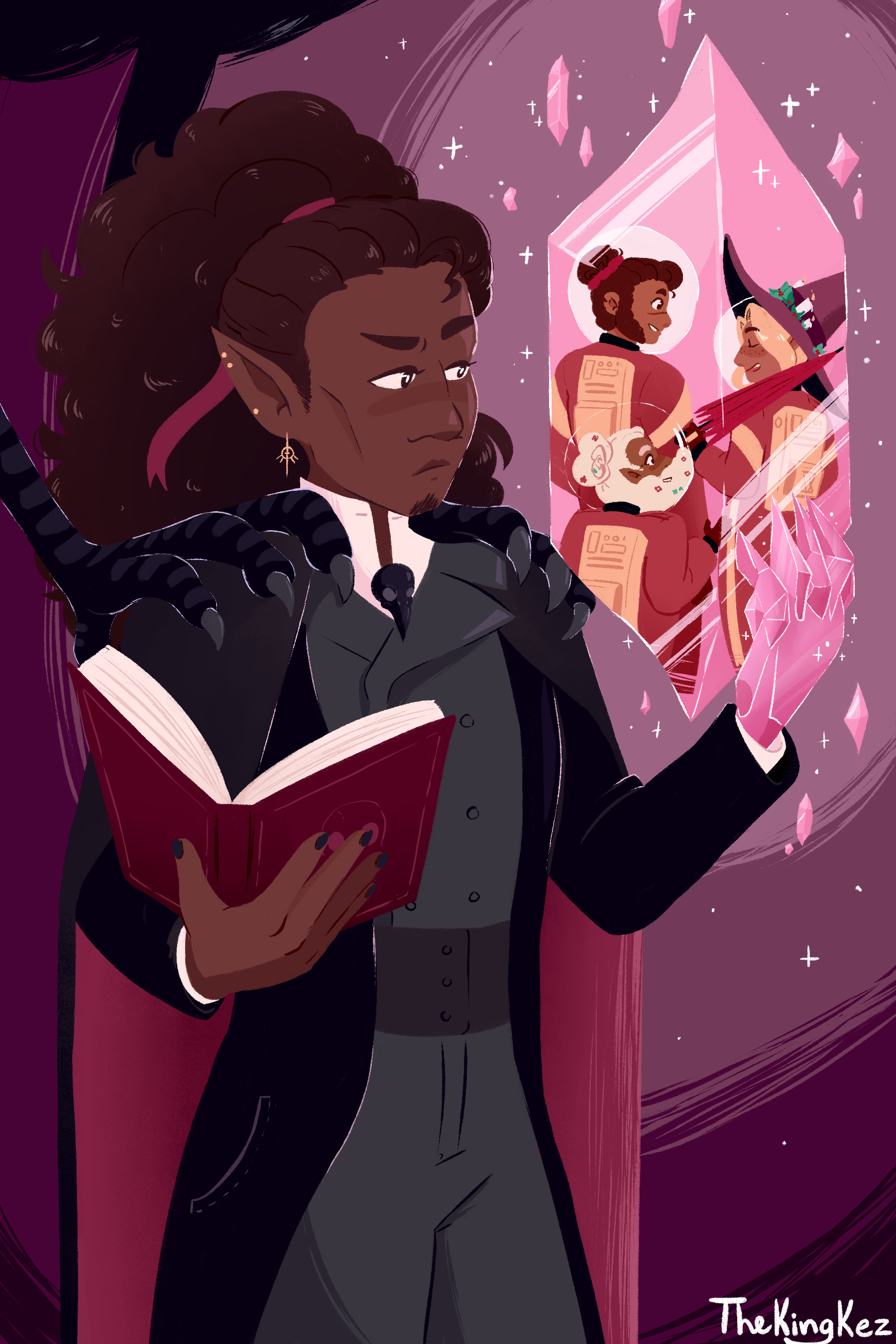 Commission for The Adventure Zone: The Crystal Kingdom graphic novel (2021) 