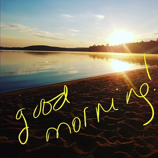 Good morning 🐣 Happy Friday! Enjoy the day with coffee and laughter. 
#findyourhealth#sunrise#osteopathy#waterdownosteopathy