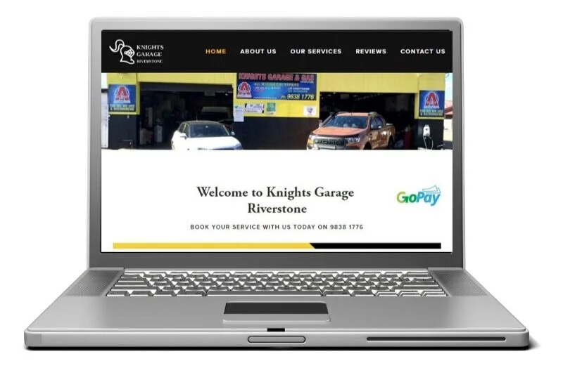 Knight’s had no online presence and wanted a website that could advertise their services and take online bookings.