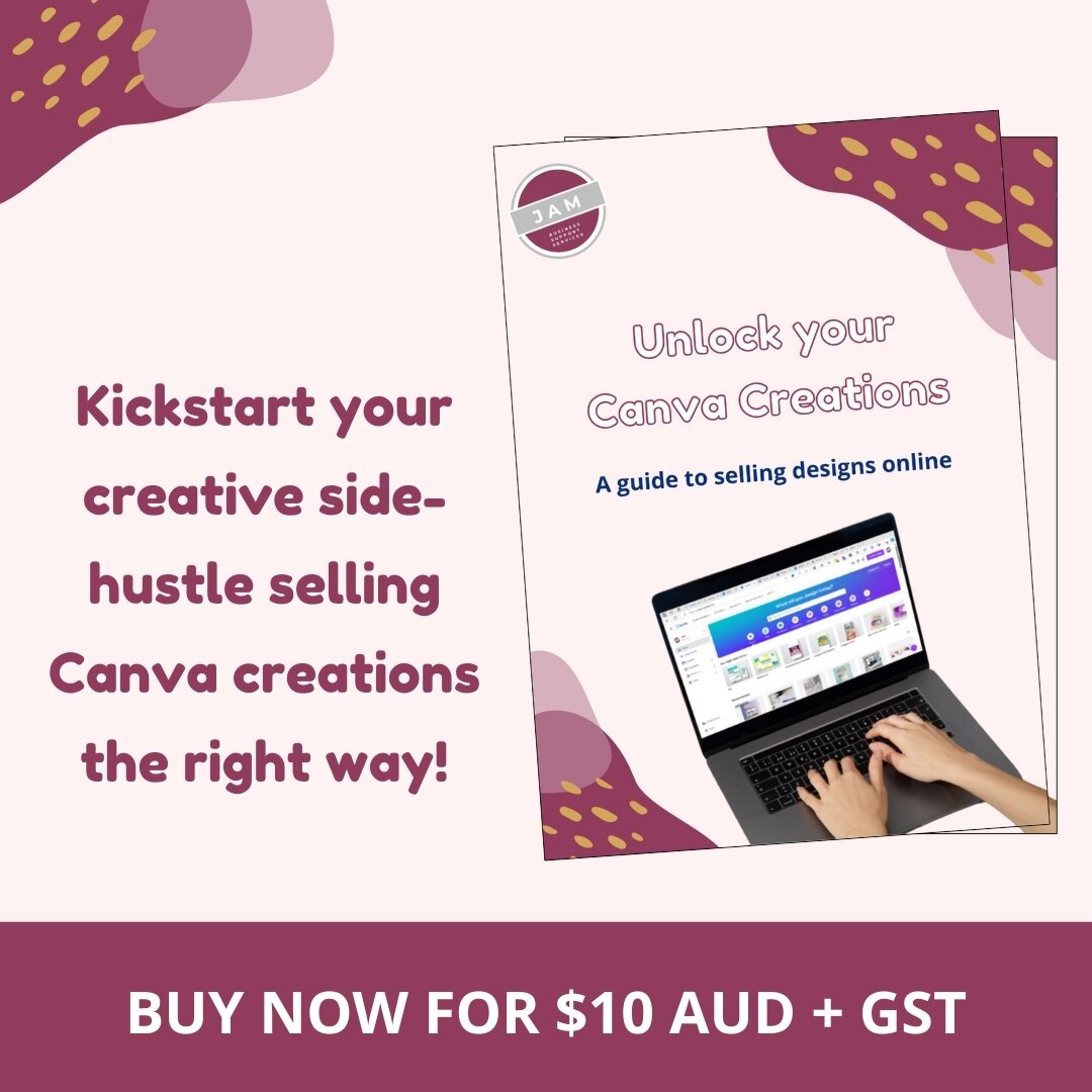 I have launched my new eBook - Unlock Your Canva Creations: A guide to selling designs online. 🙌🙌

This eBook has been created for anyone who wants to start a little side hustle selling their Canva creations on platforms such as Etsy.

Within this 