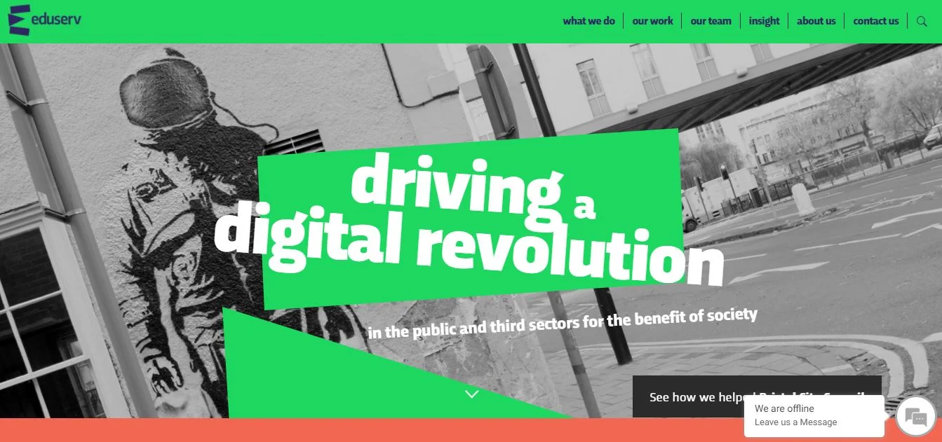 Eduserv home page.JPG