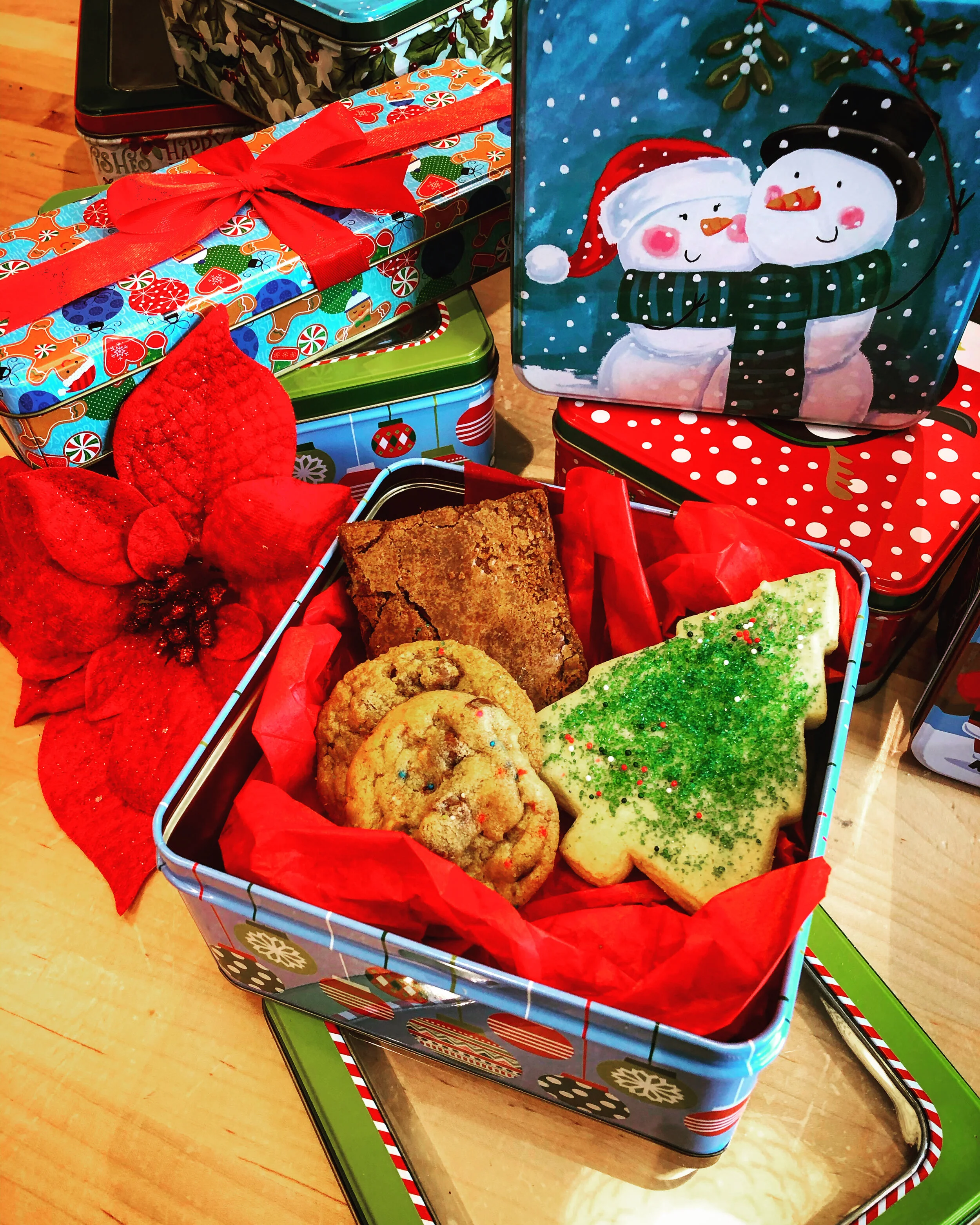 Holiday Cookie Tin