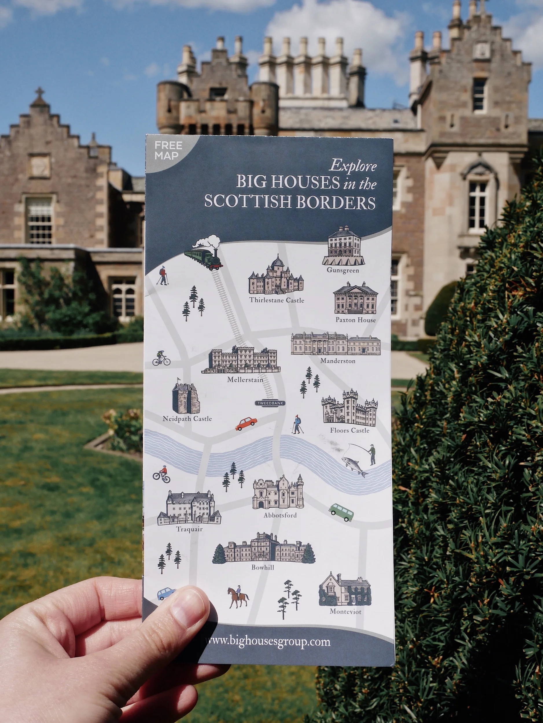 Big Houses of the Scottish Borders: Abbotsford &amp; Thirlestane