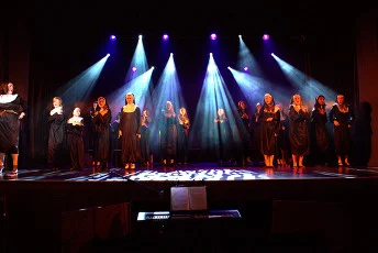 Sister Act nuns costume hire | nuns costume hire | Nun's robe and head dress