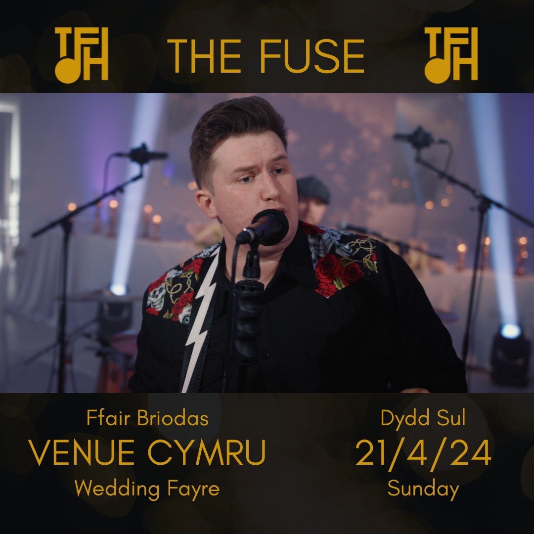 Introducing your entertainment line-up for Sunday's Venue Cymru Wedding Fayre! 🤩

Yn cyflwyno eich lein-up adloniant ar gyfer Ffair Briodas Venue Cymru Dydd Sul! 🤩 

The Wedding Club Network 
@weddingclubnetwork