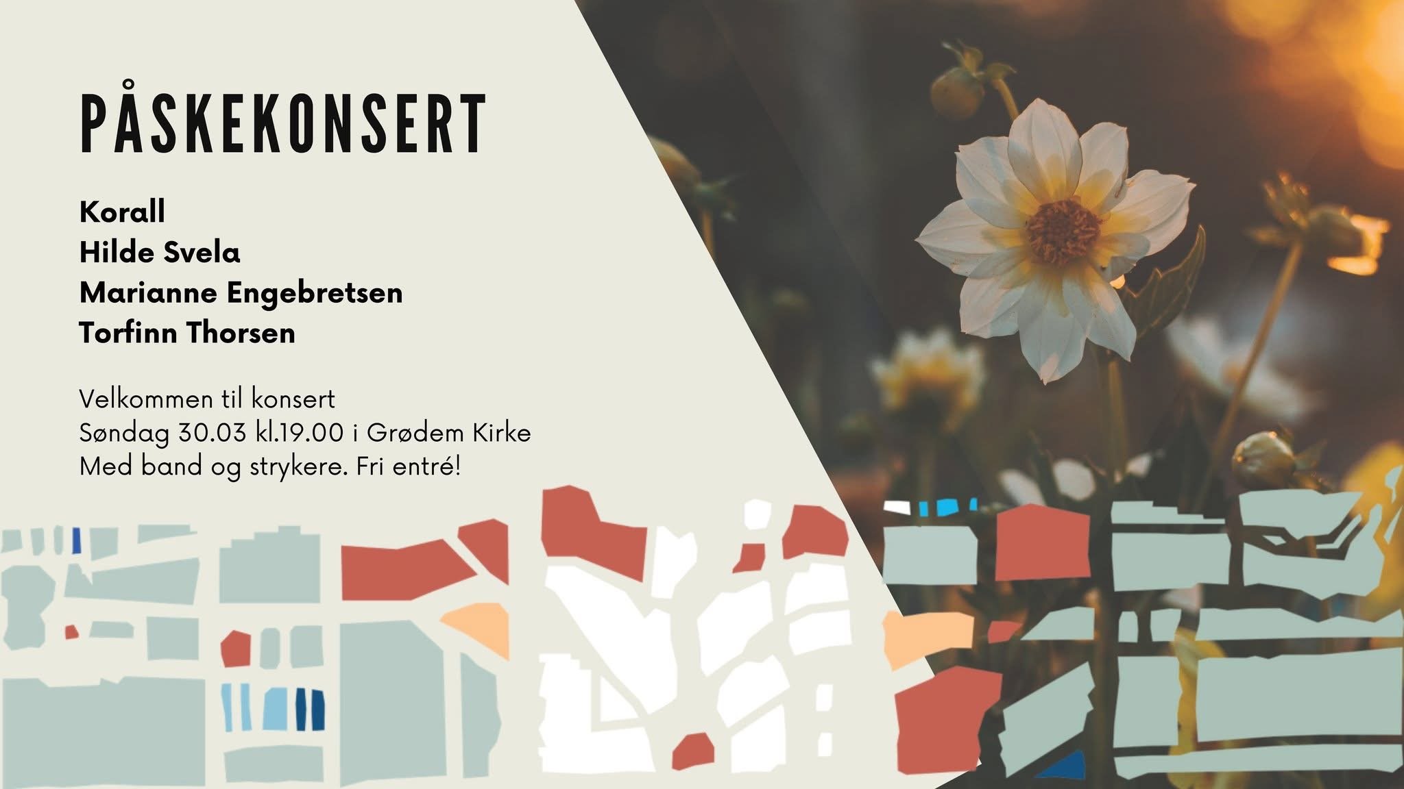 PÅSKEKONSERT - Grødem kirke 25år