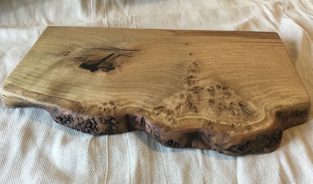 Extra Large Live Edge Oak Chopping Board James Martin Style Oak