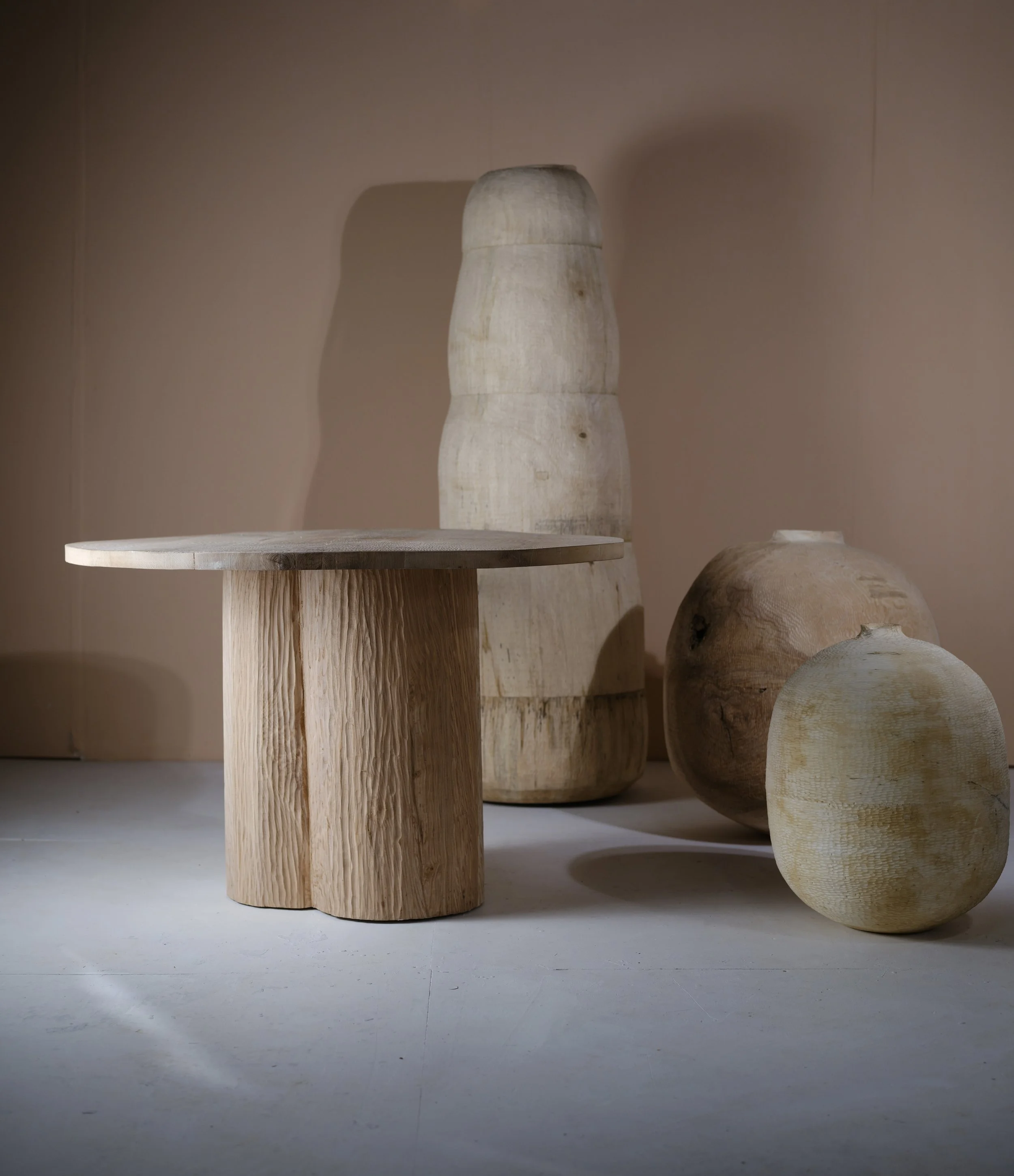 Vessels and trefoil table