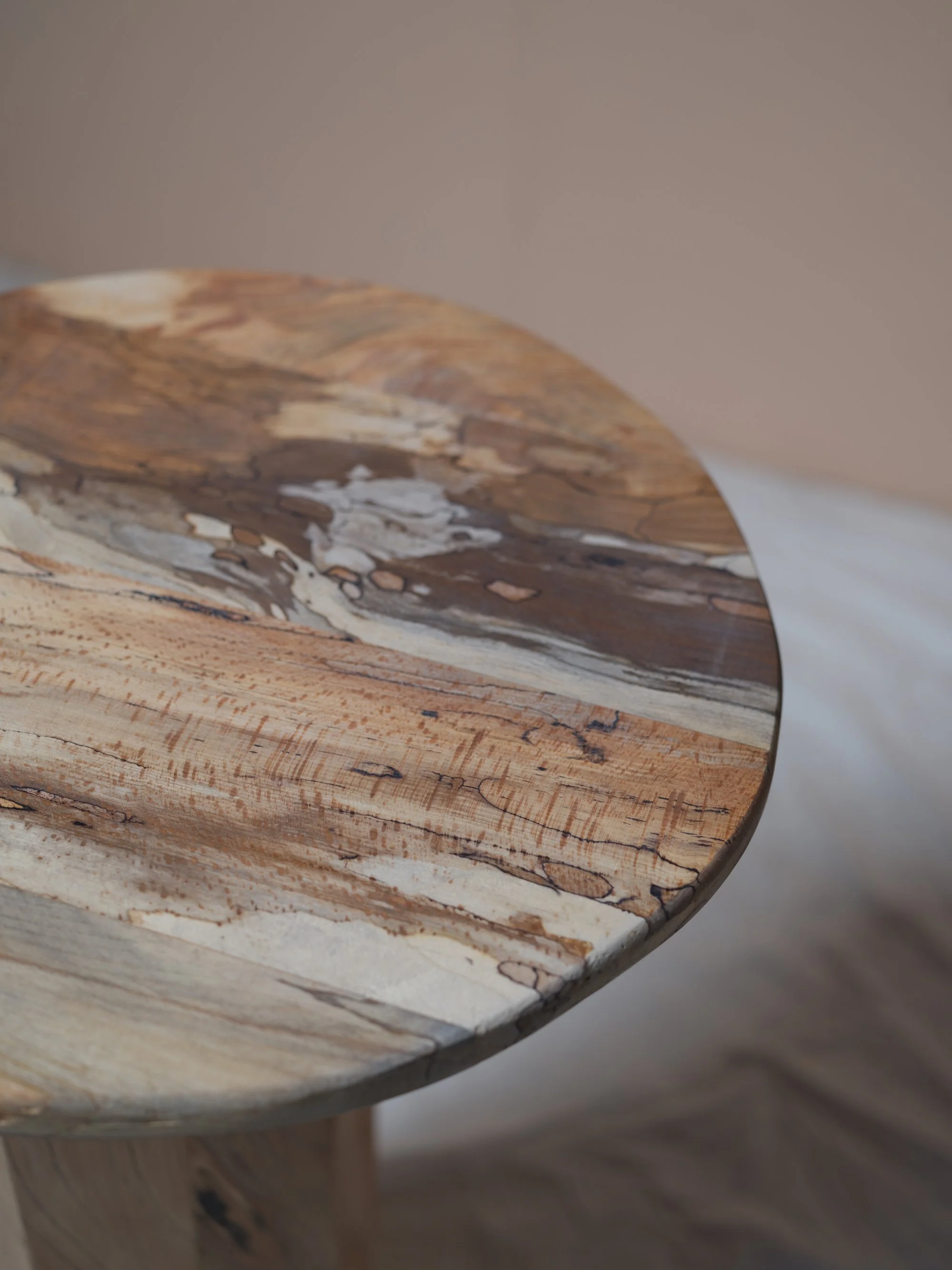 Spalted Beech Plinth 