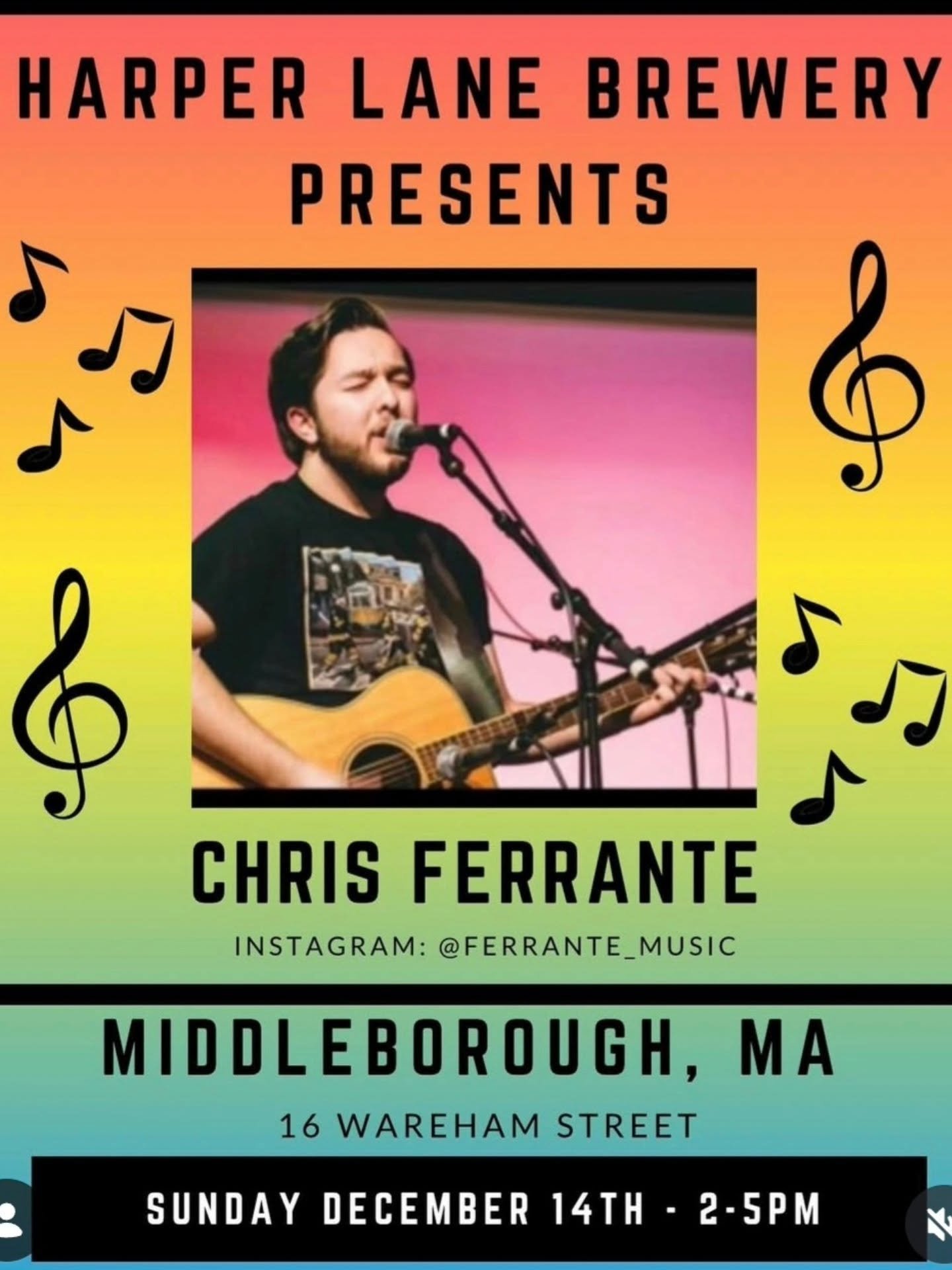 Sunday! 12/14 We have @literatour_books setting up their moblie book store at the brewery from 1-5pm and @ferrante_music playing live from 2-5pm. 

Parking lot is cleaned up and ready for you!🍻