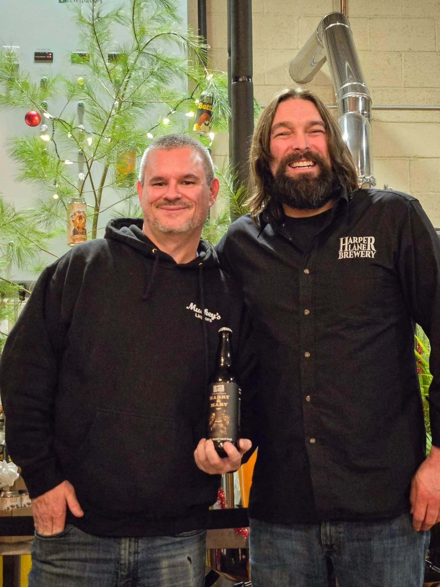 Billy and I want to thank you all for coming to the Barrel Release party last night!! What a great turnout!! 

Also, Wow!!! A lot of draft poured and bottles went out the door! We'll be closed brewing and packaging Mon-Weds. 

Harry &amp; Marv is now