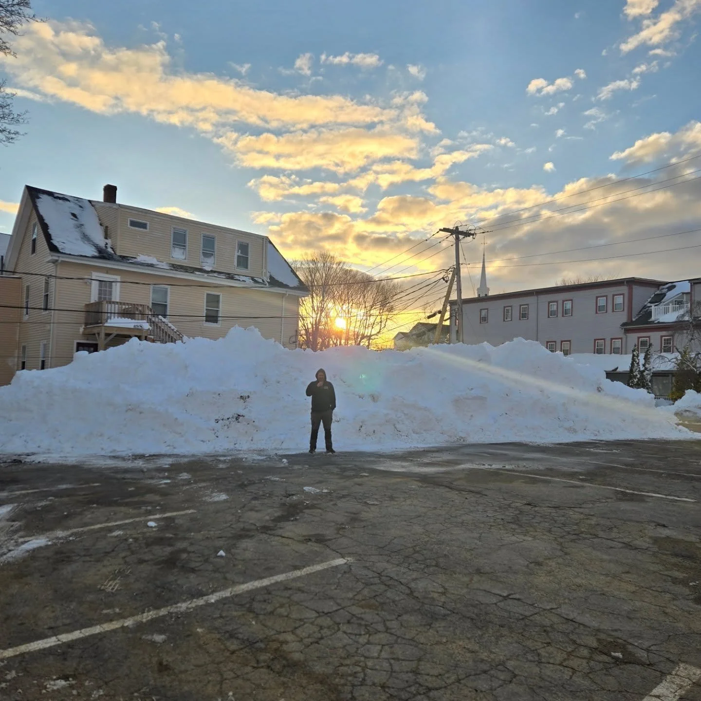 We have a mound of snow up to the second story of our neighbor's house!! 
Blizzard of 2026!!

We'll be giving away free record breaking blizzard snow with every pint purchase or 4 pack to go!!! 

* While supplies last.......