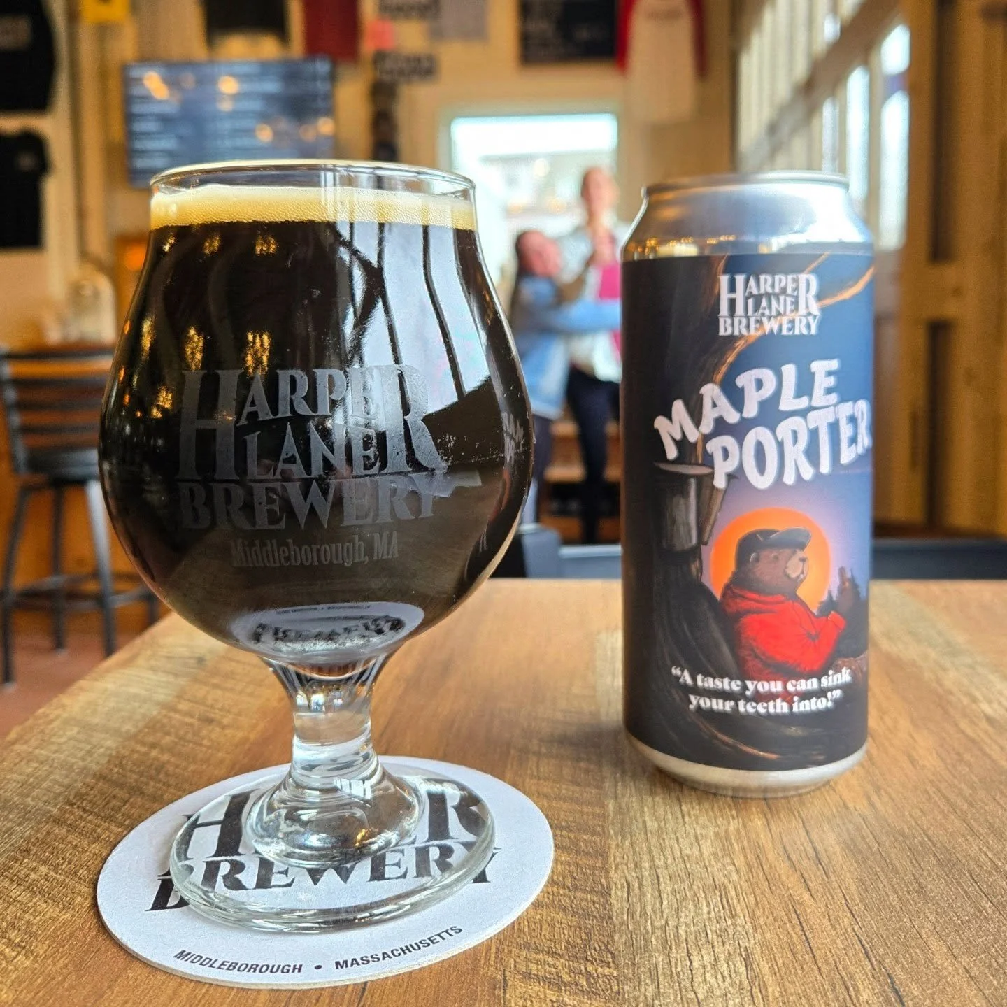 It just feels like a Maple Porter day doesn't it?

Kiley and Nicole are here pouring from 12-6pm. 
Sunday- 3/22