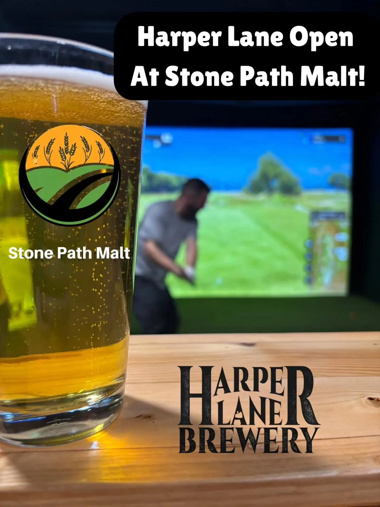 Join us at Stone Path Malt Weds-Sunday for the first Harper Lane Brewery Open! Virtual golf and 6 HLB beers on tap! 

What: Harper Lane Open
Format: Combined Score
When: March 25-March 29
Cost: $75 per person 

Link on our Facebook!

Sign-Up Link: ht