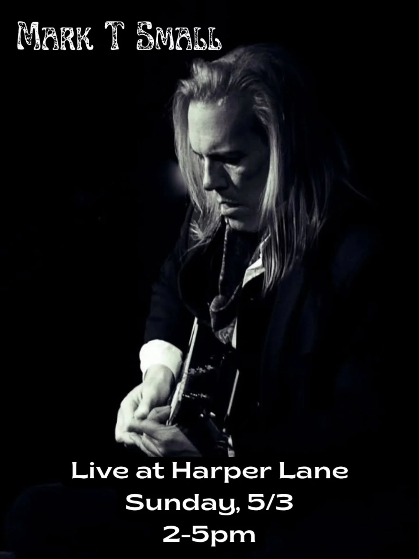 Today! Sunday- May 3rd we have @marktsmall at the brewery playing solo acoustic from 2-5pm.