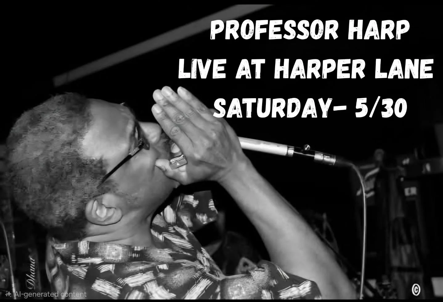 Need some blues on this rainy New England Day?

Professor Harp is live in the taproom tonight from 6-9pm!