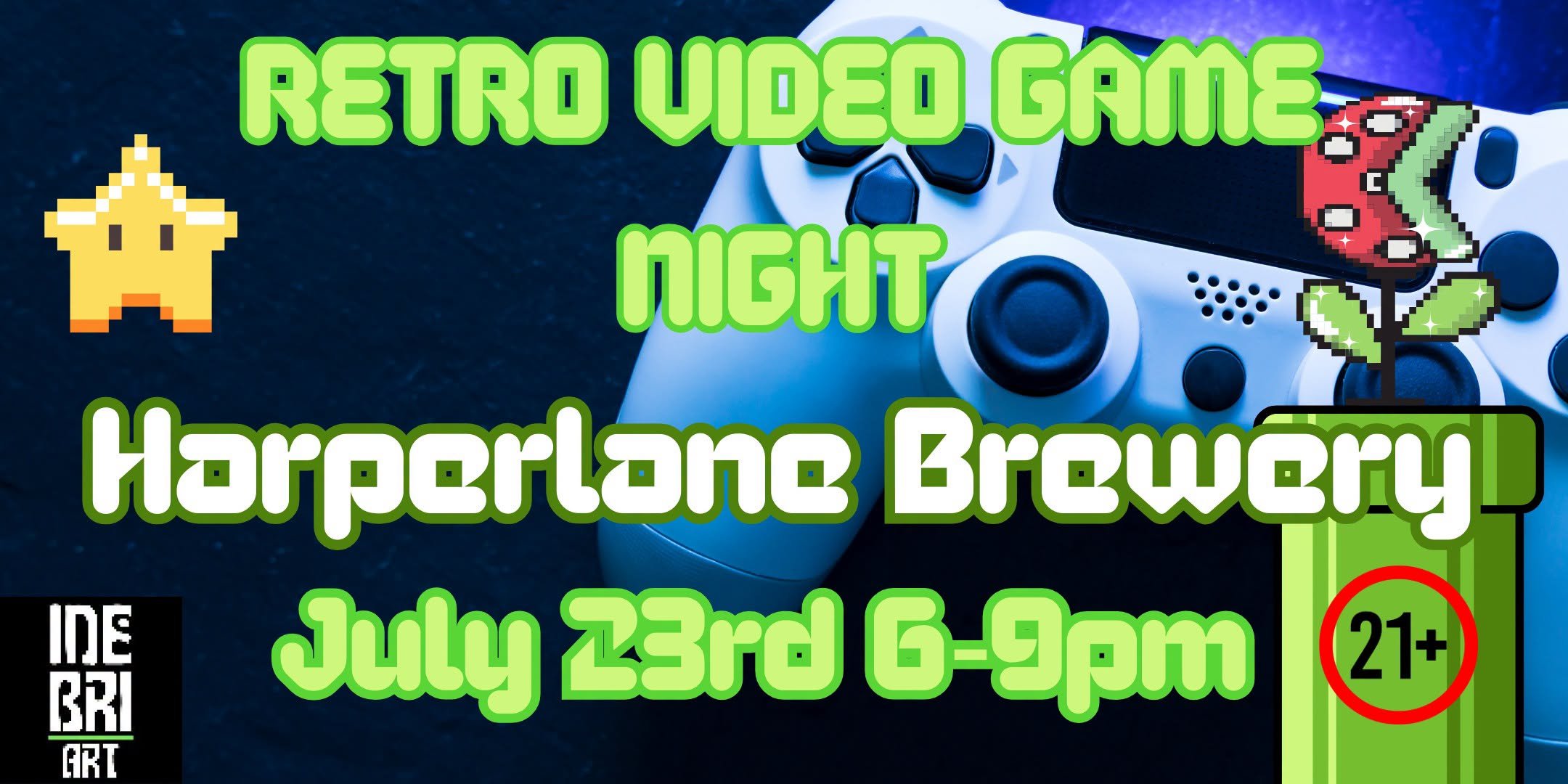 Retro Video Game Night
