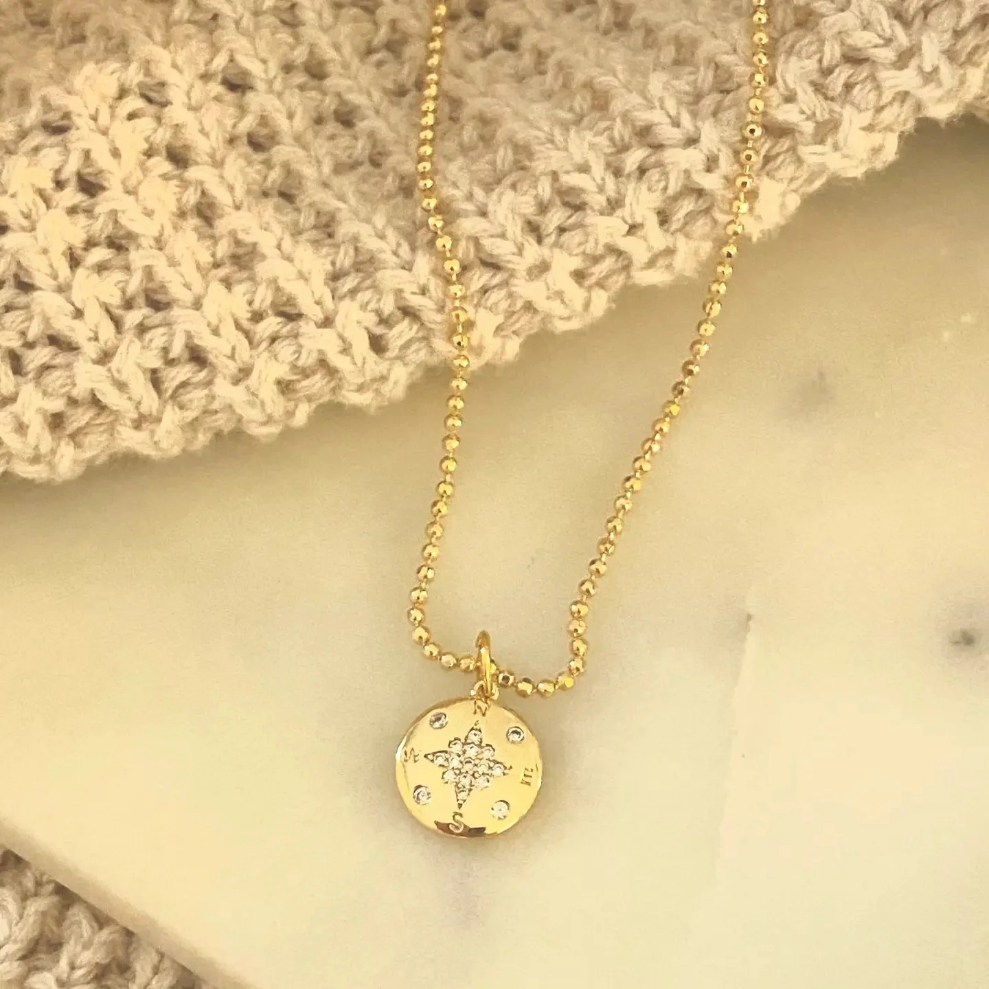 Compass Travel Necklace