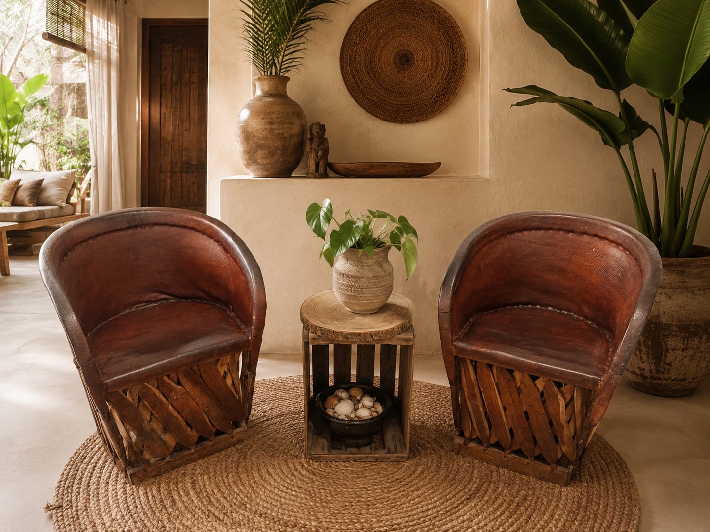 Antique Équipale Chair