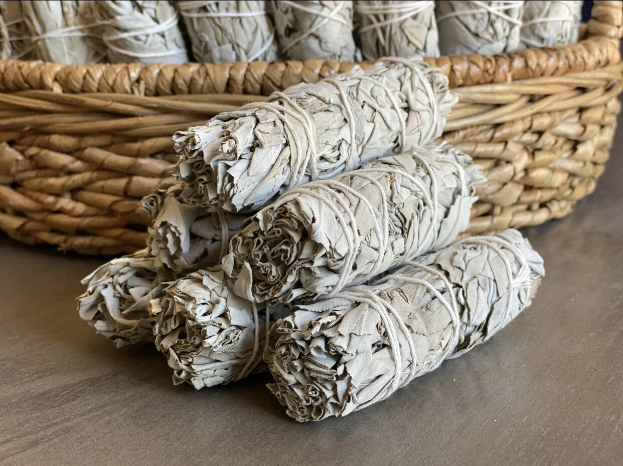 stuck bundles of sage