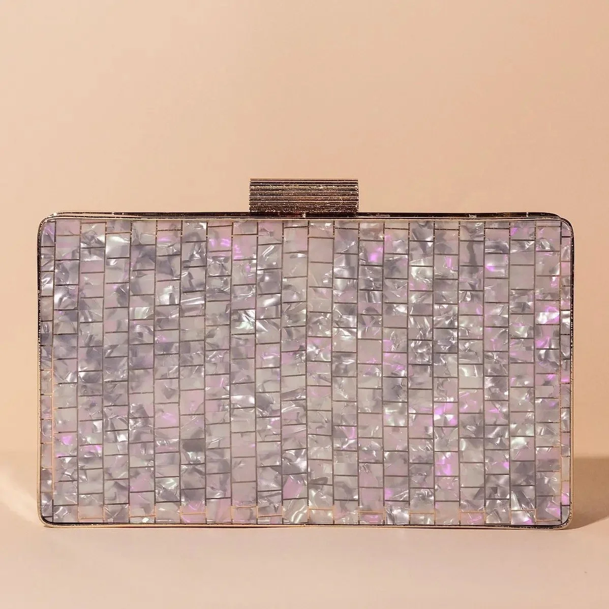 Lilac Muse Clutch