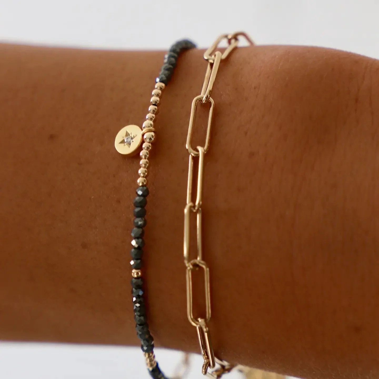 Beaded Star Bracelet