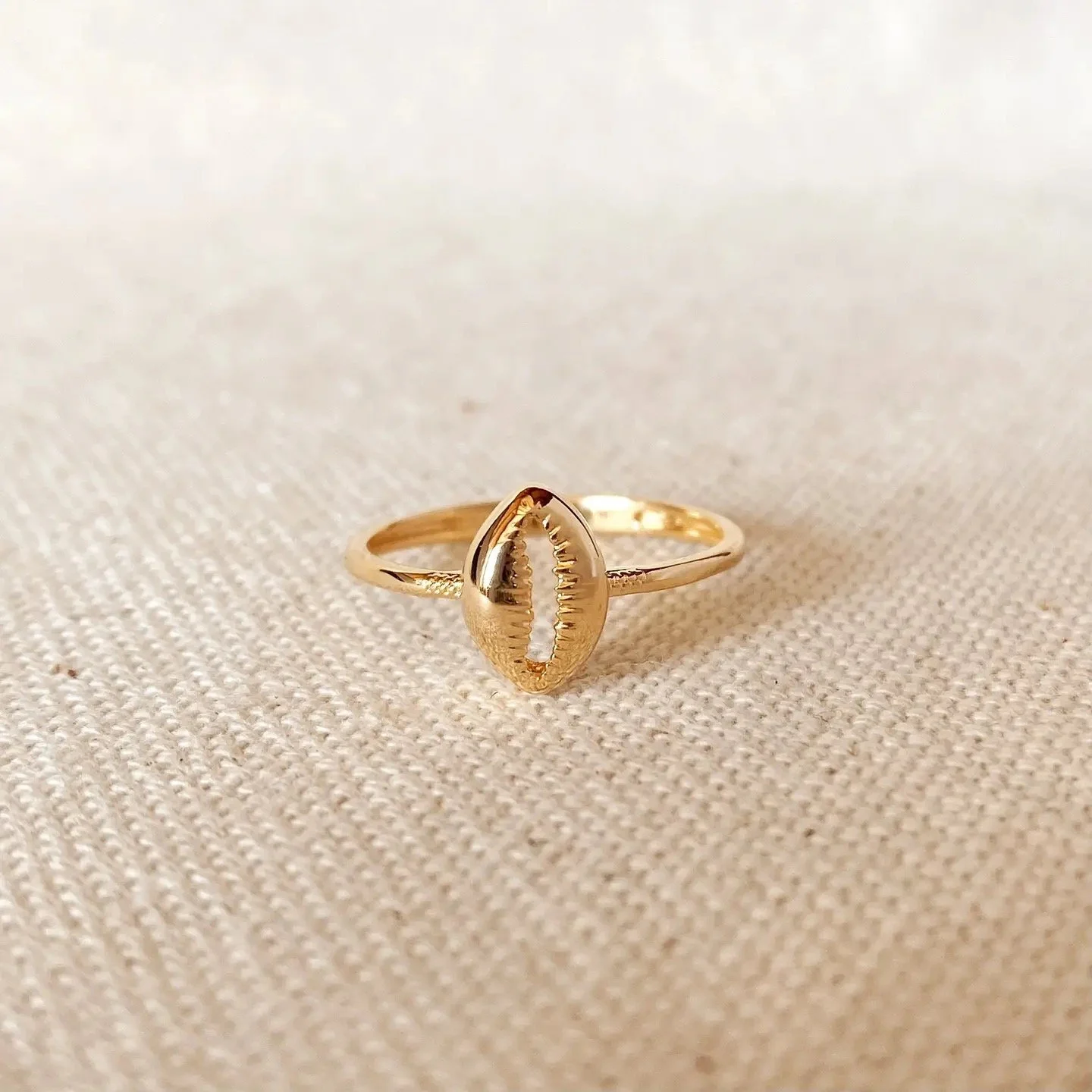 Cowry Shell Ring