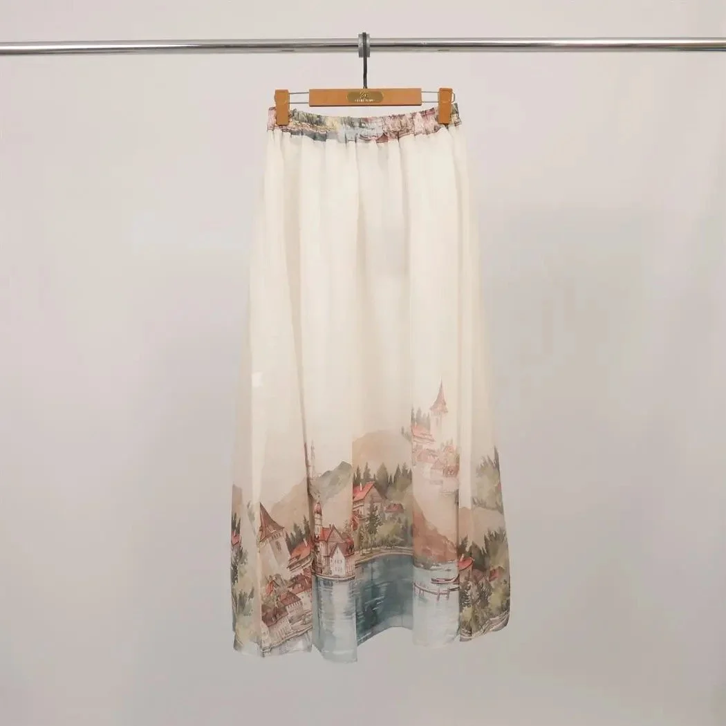 Amalfi Midi Skirt