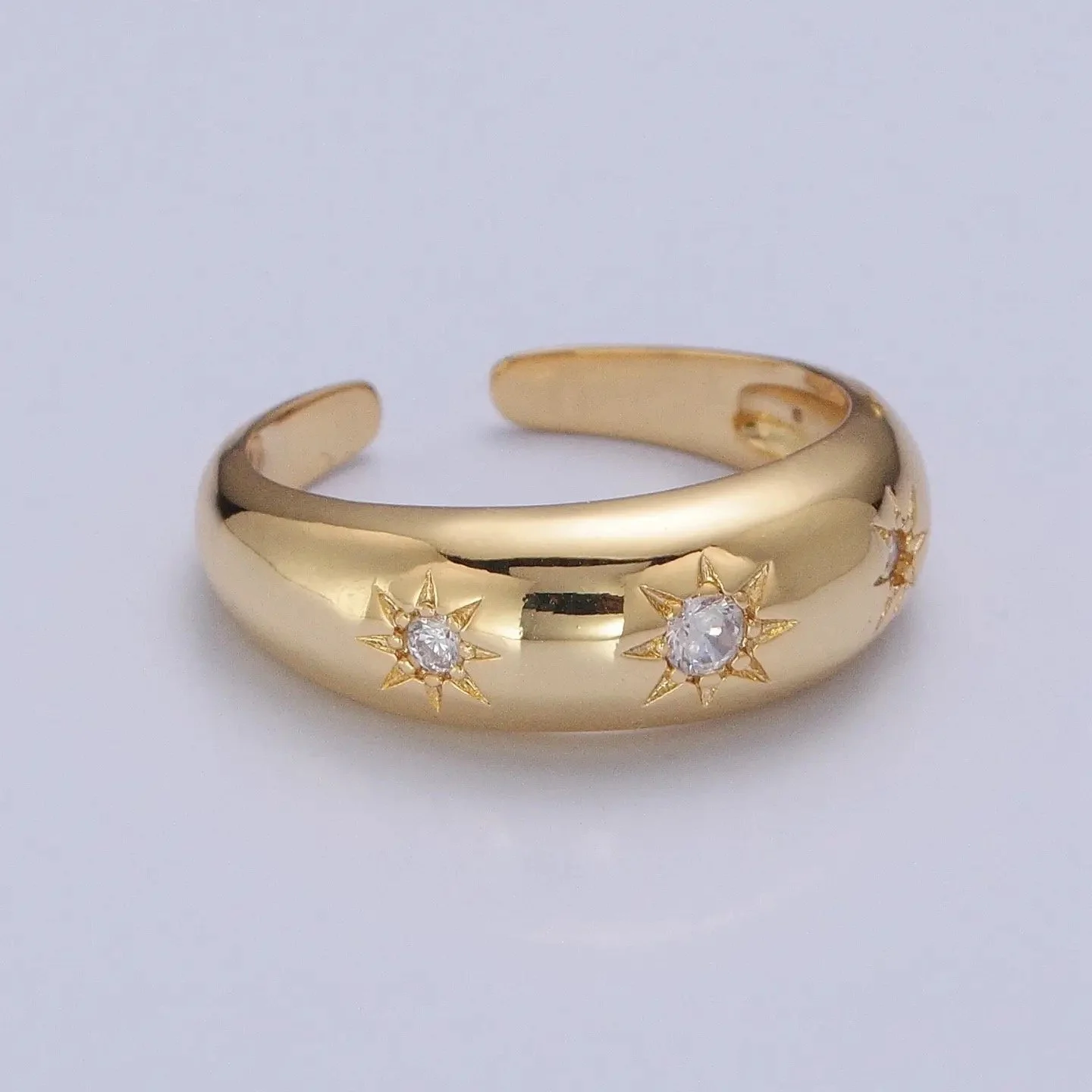 Signet Star Ring