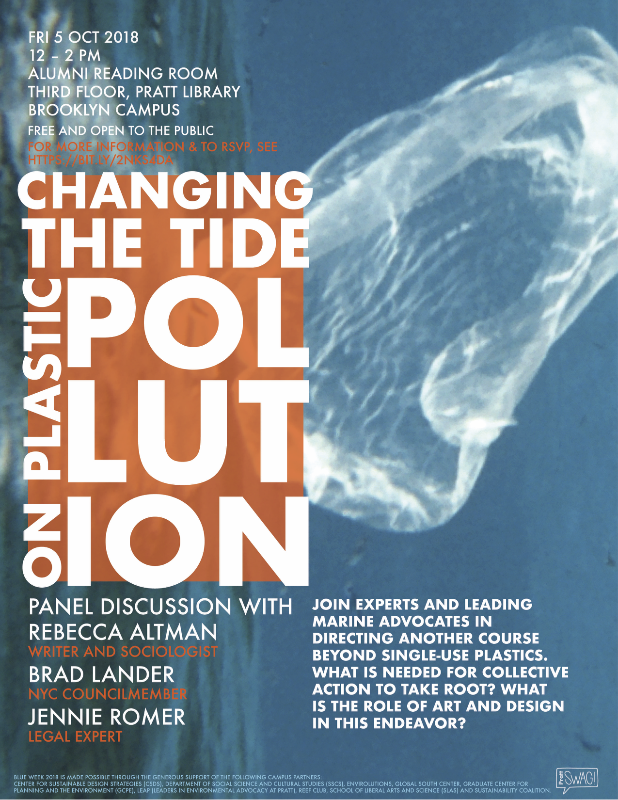 Jennie Romer to Speak at Pratt University (Free events) 