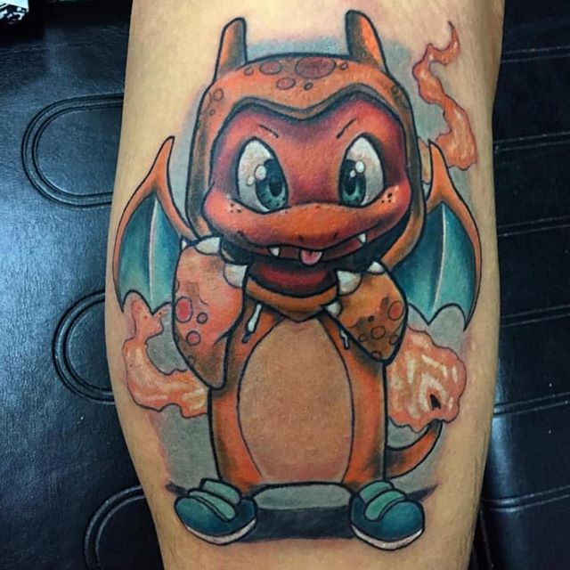 Work by Conroy
#pokemontattoo 
#pokemon